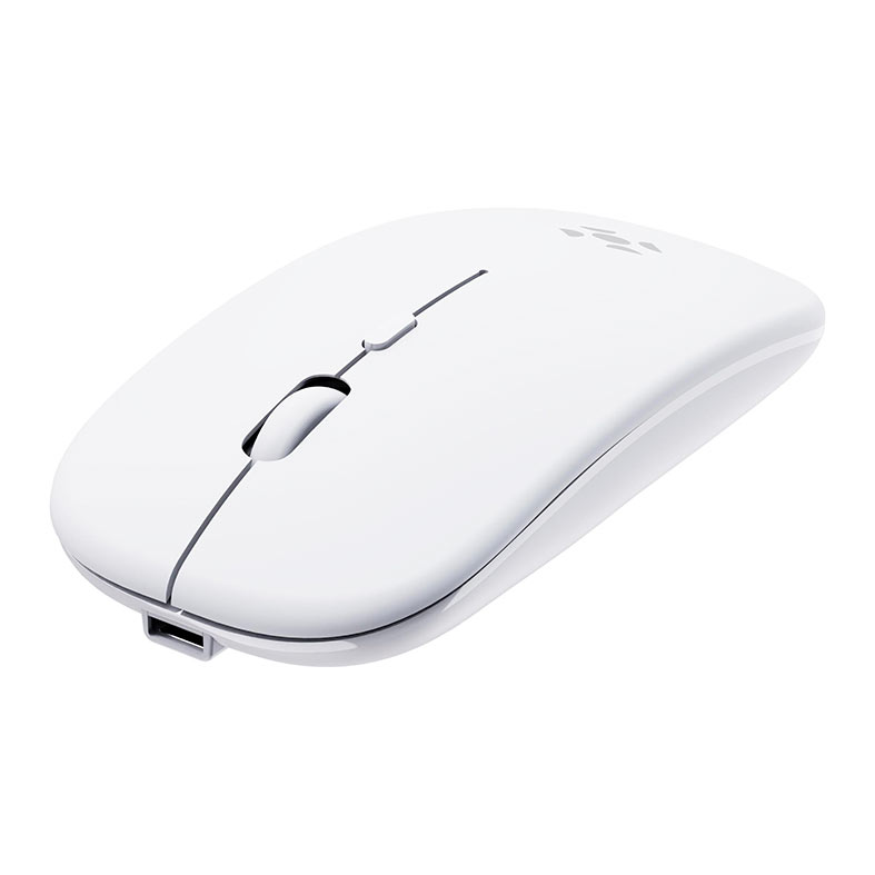 Mouse Slim Fortrek MS14, 1600PI, 4 Botoes, Wireless, Branco, 85747 - miniatura 6