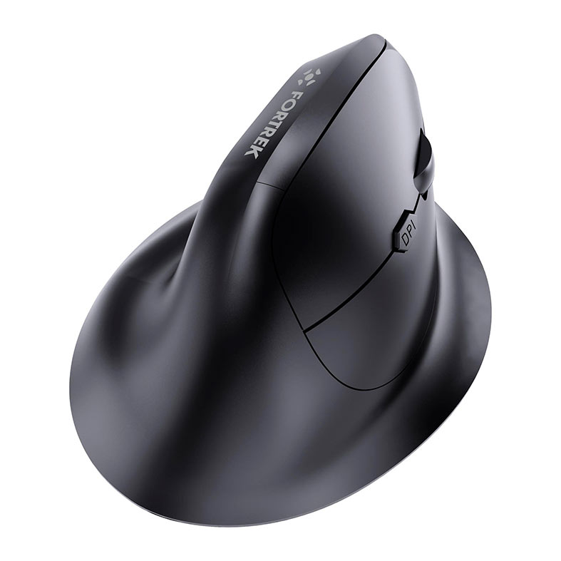 Mouse Ergonomico Fortrek MERG15, 1600PI, 6 Botoes, Wireless, Preto, 85748 - miniatura 3