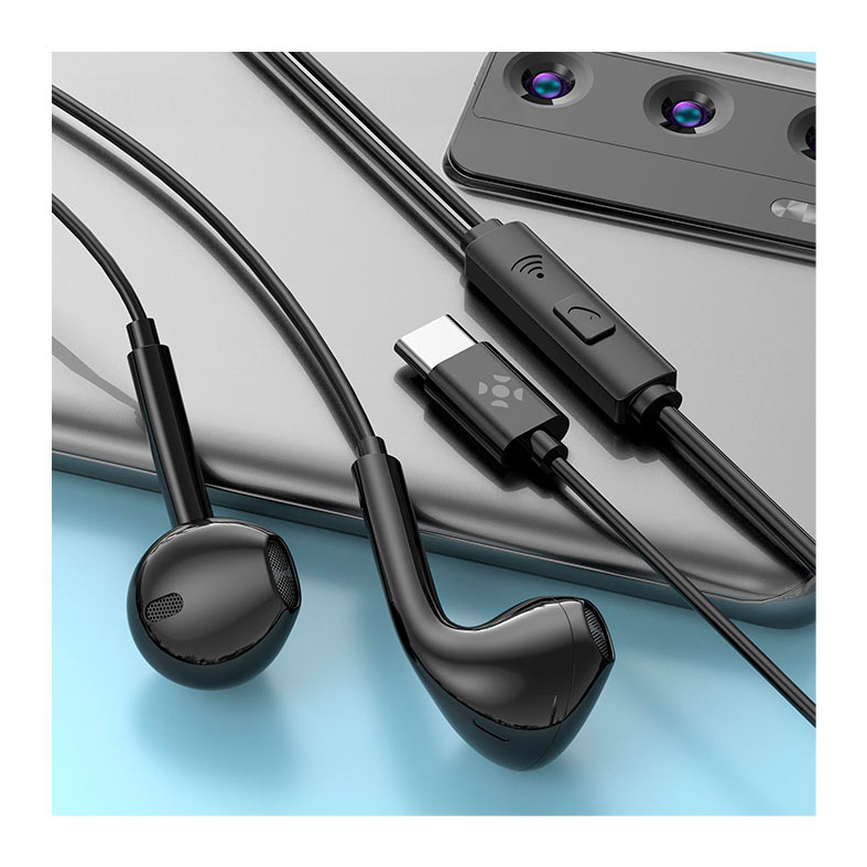 Fone de Ouvido Fortrek EB210, Tipo-C, Preto, 85973 - miniatura 3
