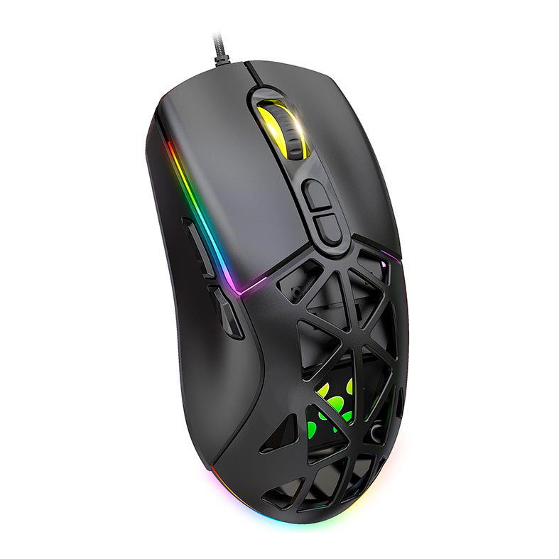 Mouse Gamer Fortrek Striker, RGB, 12800PI, 7 Botoes, Preto, 85978 - miniatura 5