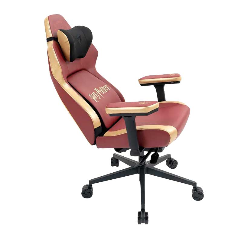 Cadeira Gamer ThunderX3 Harry Potter Core Smart, Bordo e Dourado, 86854 - miniatura 3