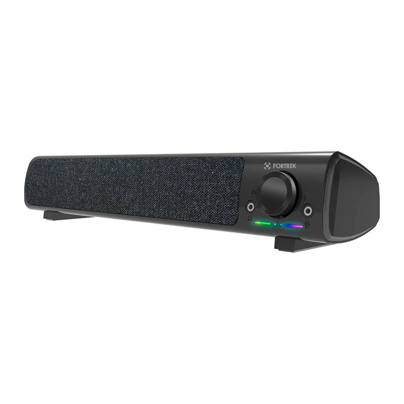 Soundbar Fortrek Sonar, RGB, 7W, USB, Preto, 86956