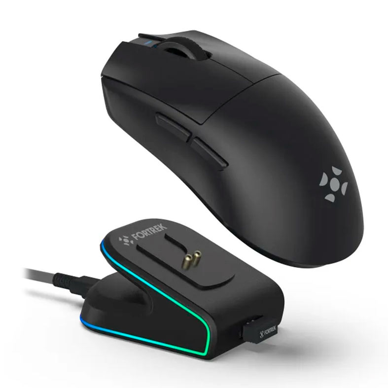 Mouse Gamer Fortrek Loyal, 24000DPI, 5 Botoes, Tri-Mode, Preto, 86963 - miniatura 3