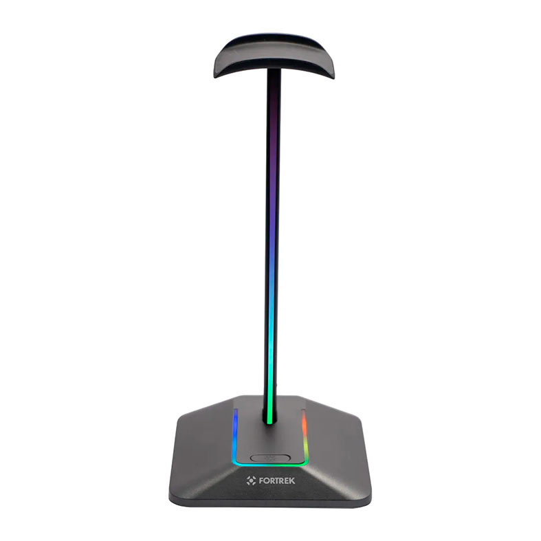 Suporte Para Headset Fortrek Nexus, RGB, USB, Preto, 86965 - miniatura 3