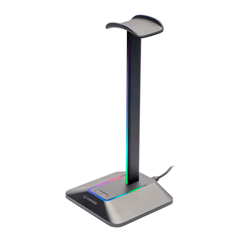 Suporte Para Headset Fortrek Nexus, RGB, USB, Preto, 86965 - miniatura 4