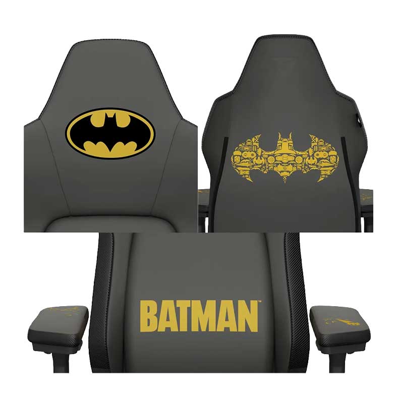 Cadeira Gamer ThunderX3 Batman Core Smart, Preto e Amarelo, 87002 - miniatura 5