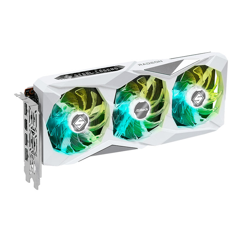 Placa de Video AsRock Radeon RX 7600 Steel Legend White OC, 8GB, GDDR6, 128-bit, 90-GA4DZZ-00UANF - miniatura 5
