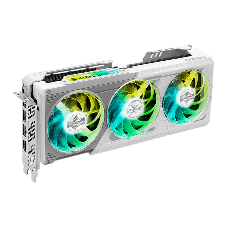 Placa de Video AsRock Radeon RX 9070 XT Steel Legend, 16GB, GDDR6, 256-bit, 90-GA5DZZ-00UANF - miniatura 4