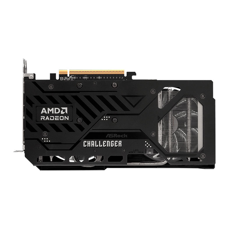 Placa de Video AsRock Radeon RX 9060 XT Challenger OC, 16GB, GDDR6, 128-bit, 90-GA5QZZ-00UANF - miniatura 7