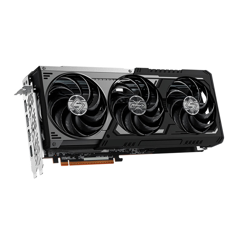 Placa de Video AsRock Radeon RX 9070 XT Steel Legend Dark, 16GB, GDDR6, 256-bit, 90-GA5VZZ-00UANF - miniatura 6
