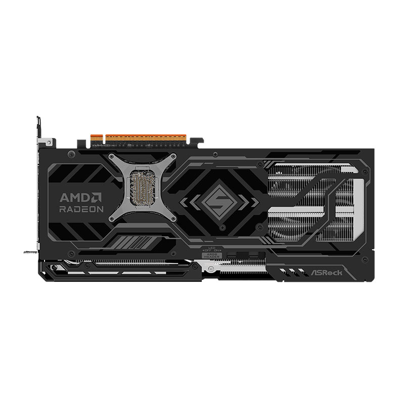 Placa de Video AsRock Radeon RX 9070 XT Steel Legend Dark, 16GB, GDDR6, 256-bit, 90-GA5VZZ-00UANF - miniatura 7
