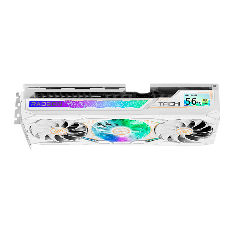 Placa de Video AsRock Radeon RX 9070 XT Taichi White OC, 16GB, GDDR6, 256-bit, 90-GA5YZZ-00UANZ - miniatura 6