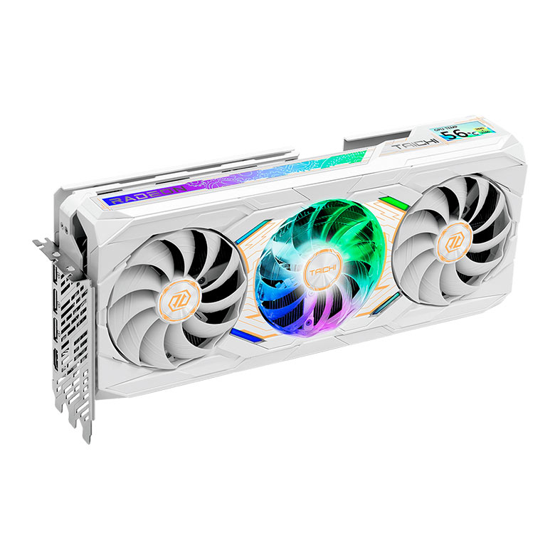 Placa de Video AsRock Radeon RX 9070 XT Taichi White OC, 16GB, GDDR6, 256-bit, 90-GA5YZZ-00UANZ - miniatura 4