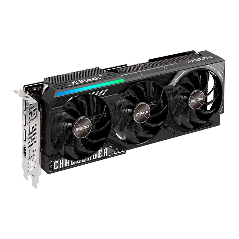 Placa de Video AsRock Radeon RX 9070 XT Challenger, 16GB, GDDR6, 256-bit, 90-GA61ZZ-00UANF - miniatura 4