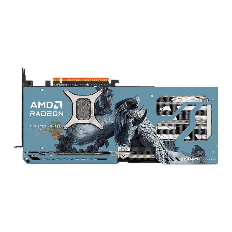 Placa de Video AsRock Radeon RX 9070 XT Monster Hunter Wilds, 16GB, GDDR6, 256-bit, 90-GA6FZZ-00UANZ - miniatura 9