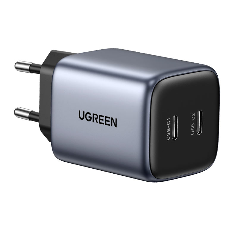 Carregador UGREEN Nexode mini PD Gan 20W, Preto, UG-90664 - imagem 1