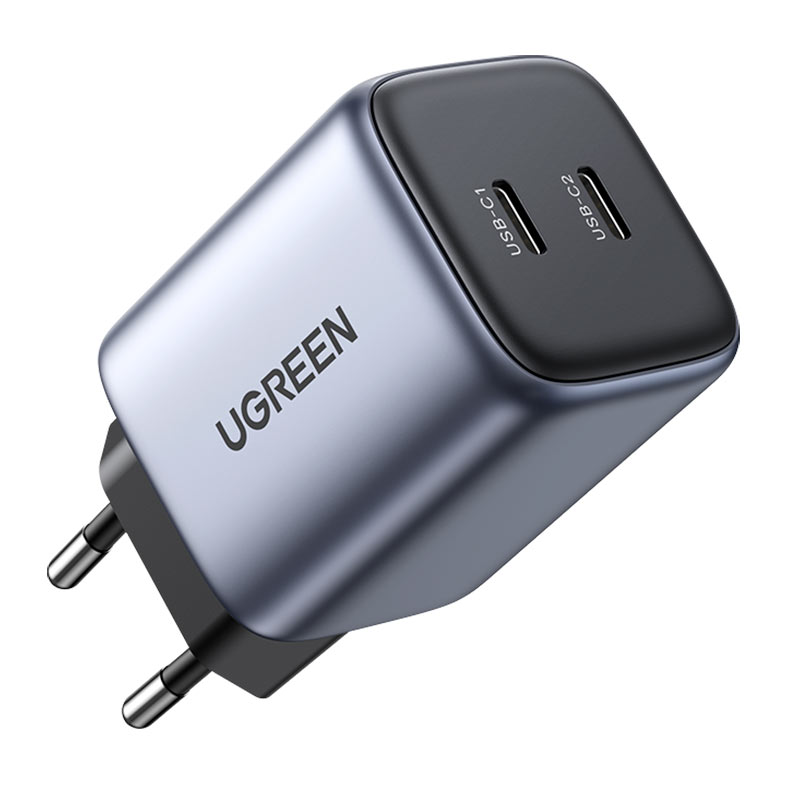 Carregador UGREEN Nexode mini PD Gan 20W, Preto, UG-90664 - miniatura 3