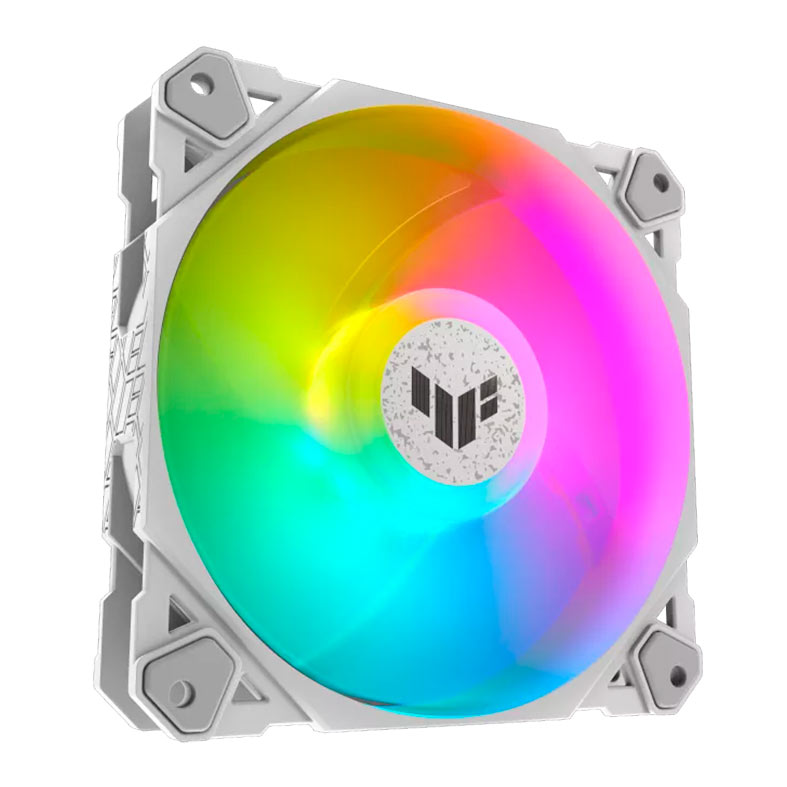 Ventoinha Asus Tuf Gaming TF120, ARGB, 120mm, Branca, 90DA0033-B00000 - miniatura 3
