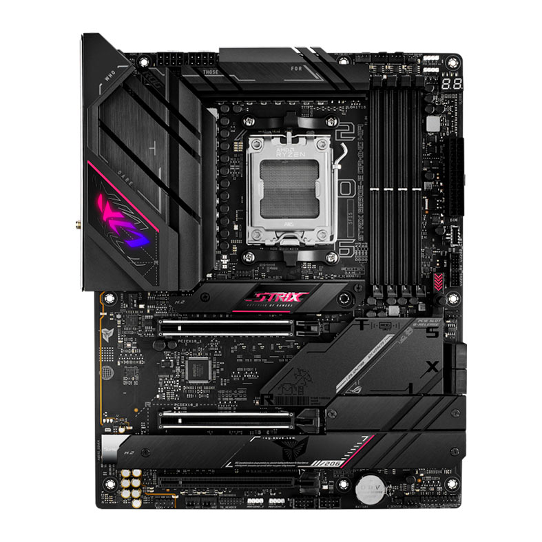 Placa Mae Asus Rog Strix B650E-E Gaming Wifi, DDR5, Socket AMD AM5, ATX, Chipset AMD B650, ROG-STRIX-B650E-E-GAMING-WIFI - imagem 1