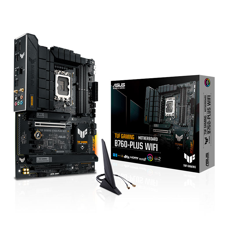 Placa Mae Asus Tuf Gaming B760-Plus WIFI, DDR5, Socket LGA 1700, ATX, Chipset Intel B760, TUF-GAMING-B760-PLUS-WIFI - miniatura 3
