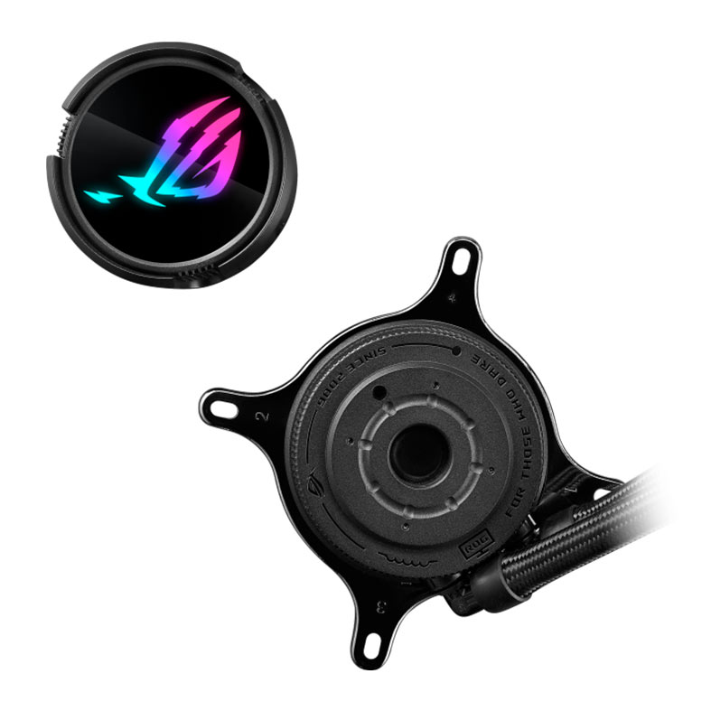 Water Cooler Asus Rog Strix LC III 240, ARGB, 240mm, Preto, 90RC00S1-M0UAY0 - miniatura 8