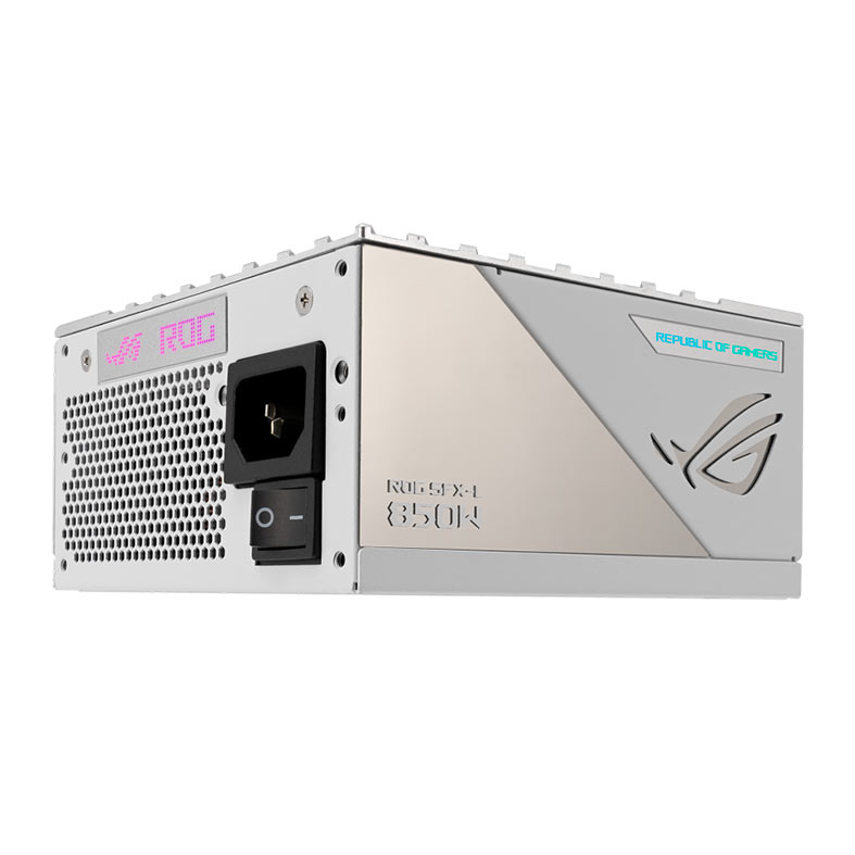 Fonte Asus Rog Loki White Edition, ARGB, Full-Modular, 850W, 80 Plus Platinum, Branca, 90YE00N2-B0BA00 - miniatura 6