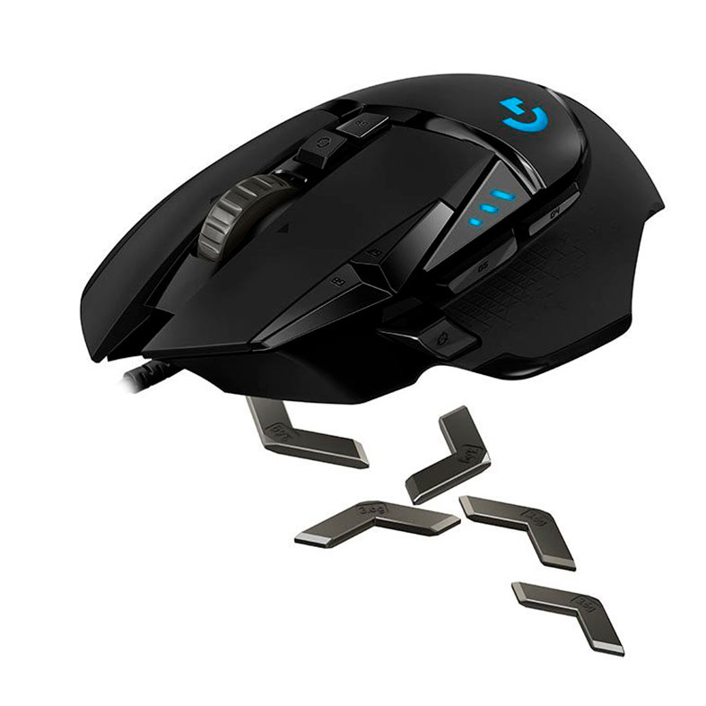 Mouse Gamer Logitech G502 Hero RGB 25600Dpi, 910-005550 - miniatura 6