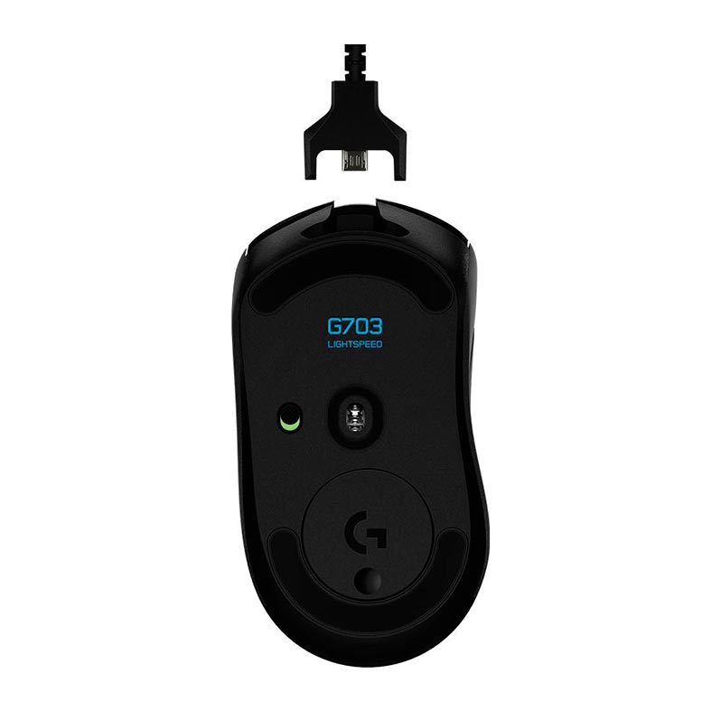 Mouse Gamer Logitech G703 Lightspeed Hero 25600DPI Wireless, 910-005639 - miniatura 6