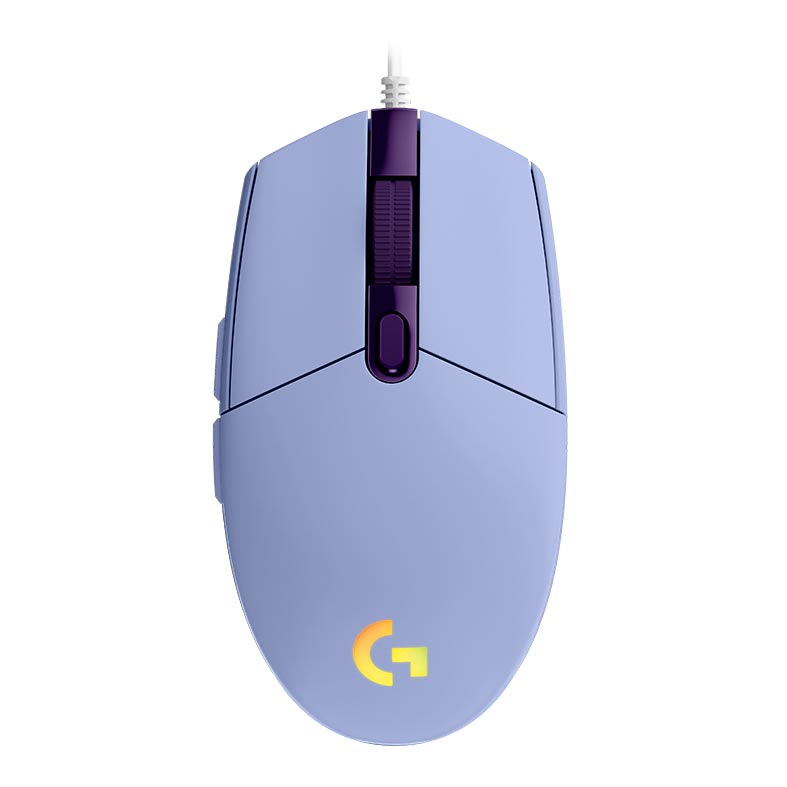 Mouse Gamer Logitech G203 RGB 8000DPI 6 Botoes Lilas, 910-005852 - imagem 1