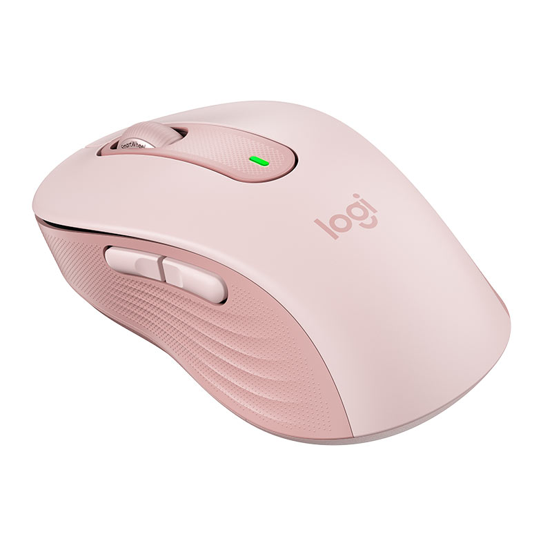 Mouse Logitech Signature M650, Bluetooth, 2000DPI, 5 Botoes, Rosa, 910-006251 - miniatura 3