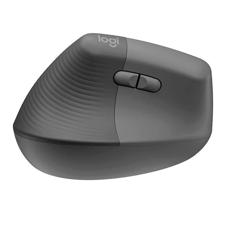 Mouse Vertical Logitech Lift, Bluetooth, 4000DPI, 6 Botoes, Canhoto, Graphite, 910-006467 - miniatura 4