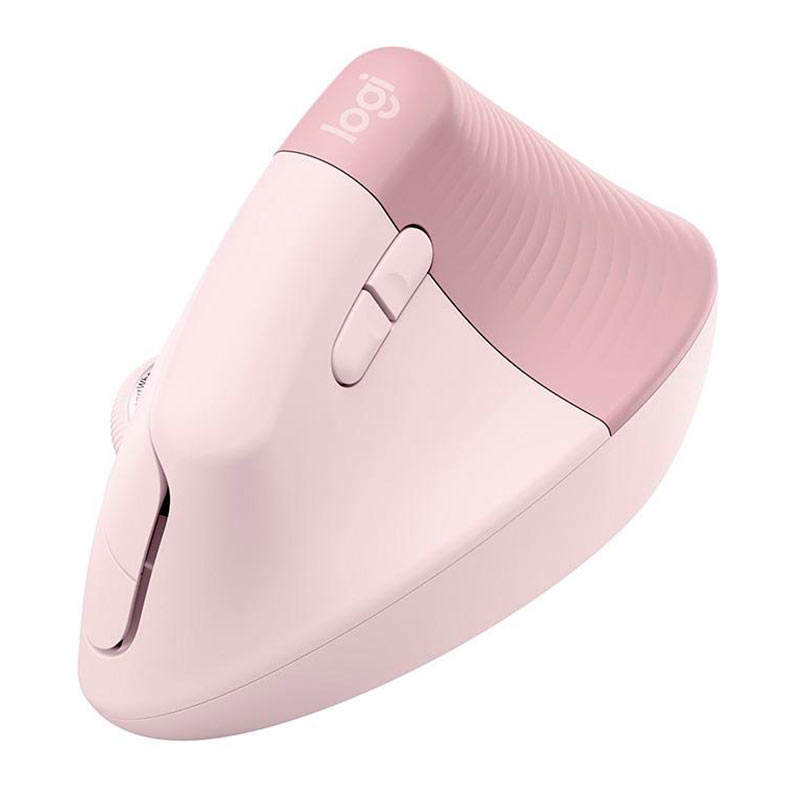 Mouse Vertical Ergonomico Logitech Lift, Bluetooth, 4000DPI, 6 Botoes, Rose, 910-006472 - miniatura 6
