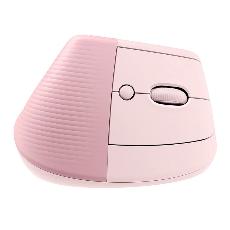 Mouse Vertical Ergonomico Logitech Lift, Bluetooth, 4000DPI, 6 Botoes, Rose, 910-006472 - miniatura 8