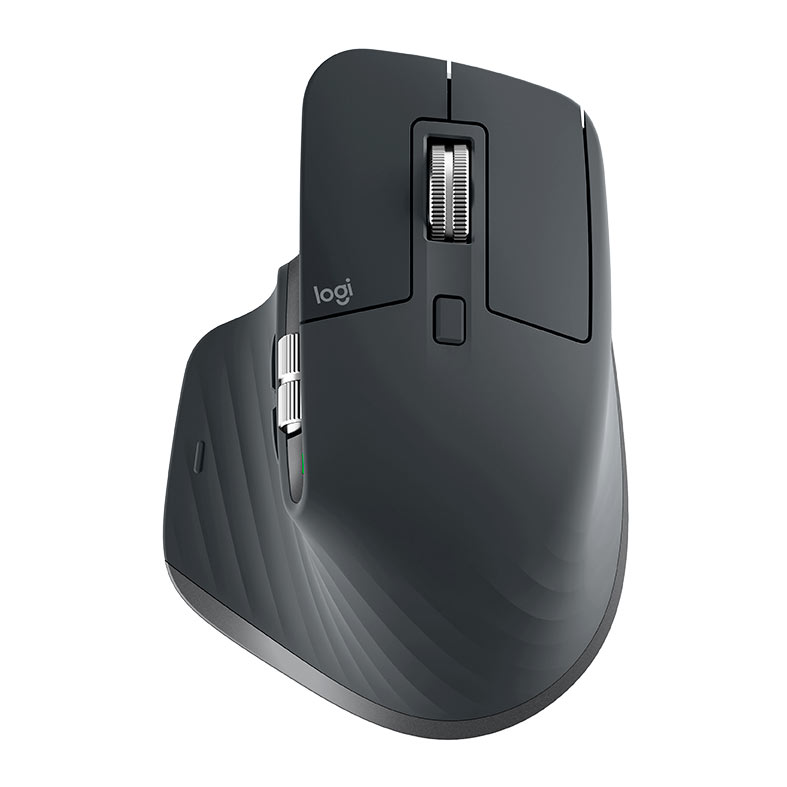 Mouse Logitech MX Master 3S, 8000DPI, 6 Botoes, Grafite, 910-006561 - imagem 1
