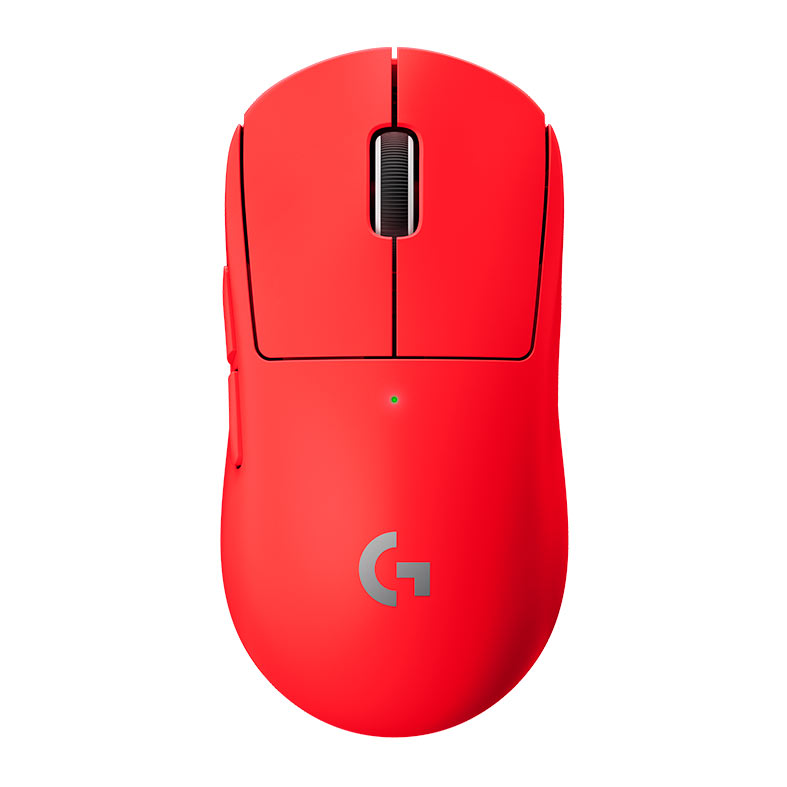 Mouse Gamer Logitech G Pro X Superlight, Wireless, 25600DPI, 5 Botoes, Vermelho, 910-006783 - imagem 1