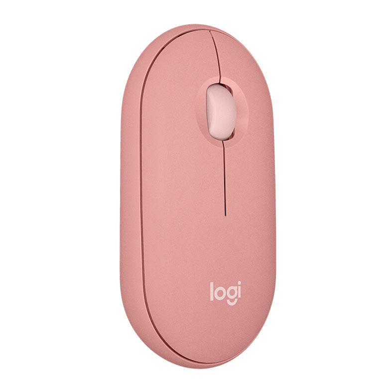 Mouse Logitech Pebble 2 M350s, 3 Botoes, Bluetooth, Rosa, 910-007048 - miniatura 3