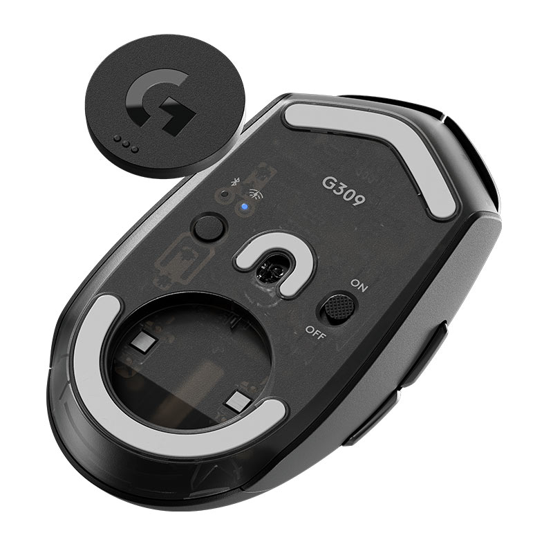 Mouse Gamer Logitech G309 Lightspeed, 25600DPI, 6 Botoes, Bluetooth, Preto, 910-007198 - miniatura 7