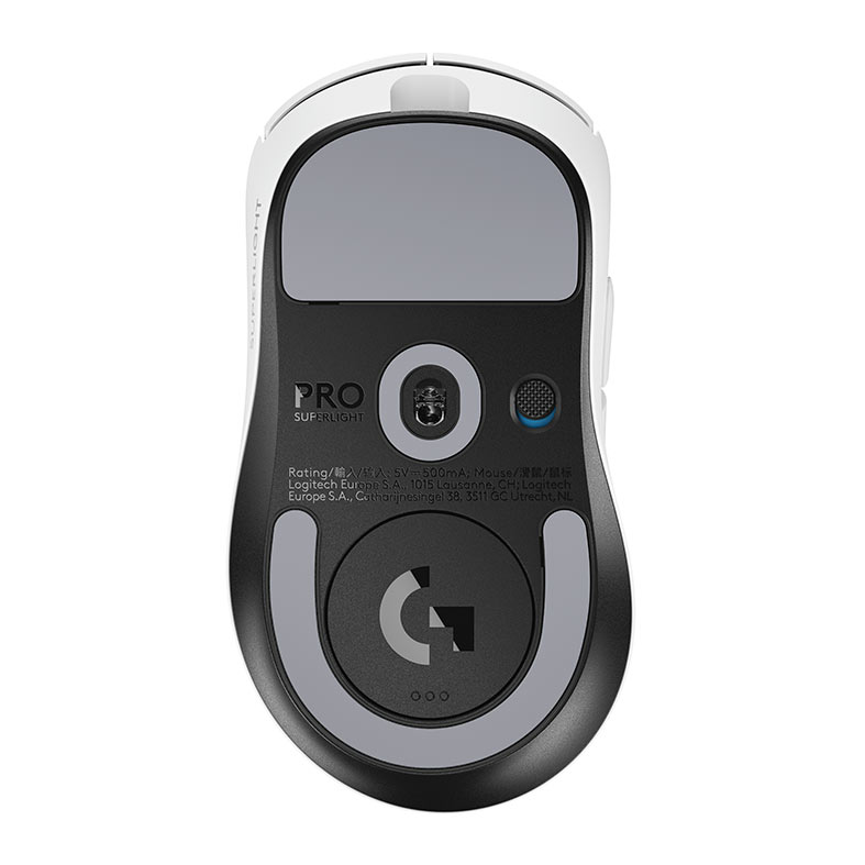 Mouse Logitech Pro X Superlight 2 Dex, 5 Botoes, Wireless, Branco, 910-007364 - miniatura 7