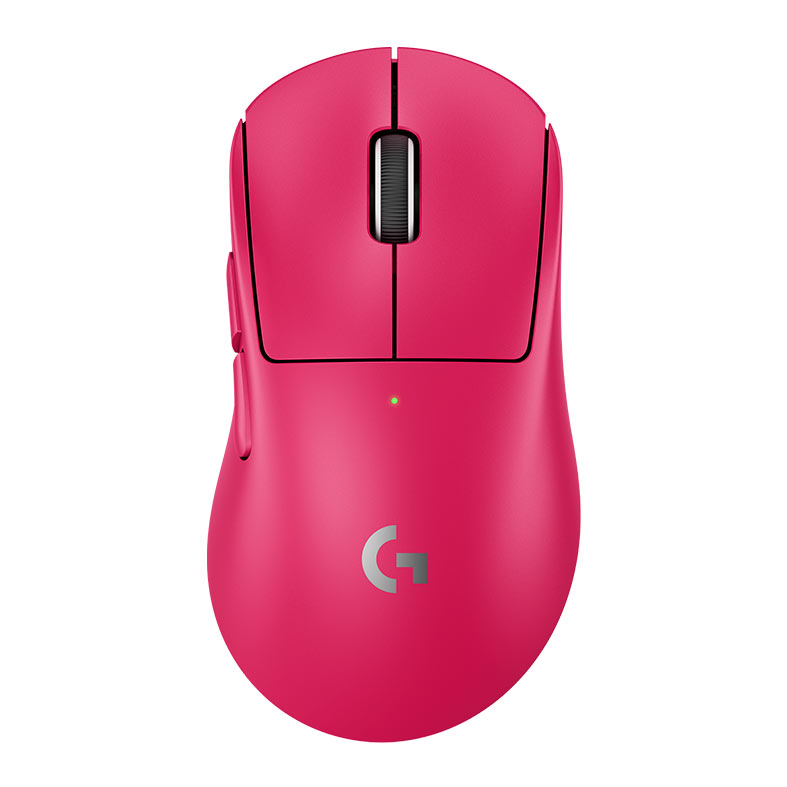 Mouse Gamer Logitech Pro X Superlight 2 DEX, 44000DPI, 5 Botoes, Wireless, Magenta, 910-007372 - imagem 1