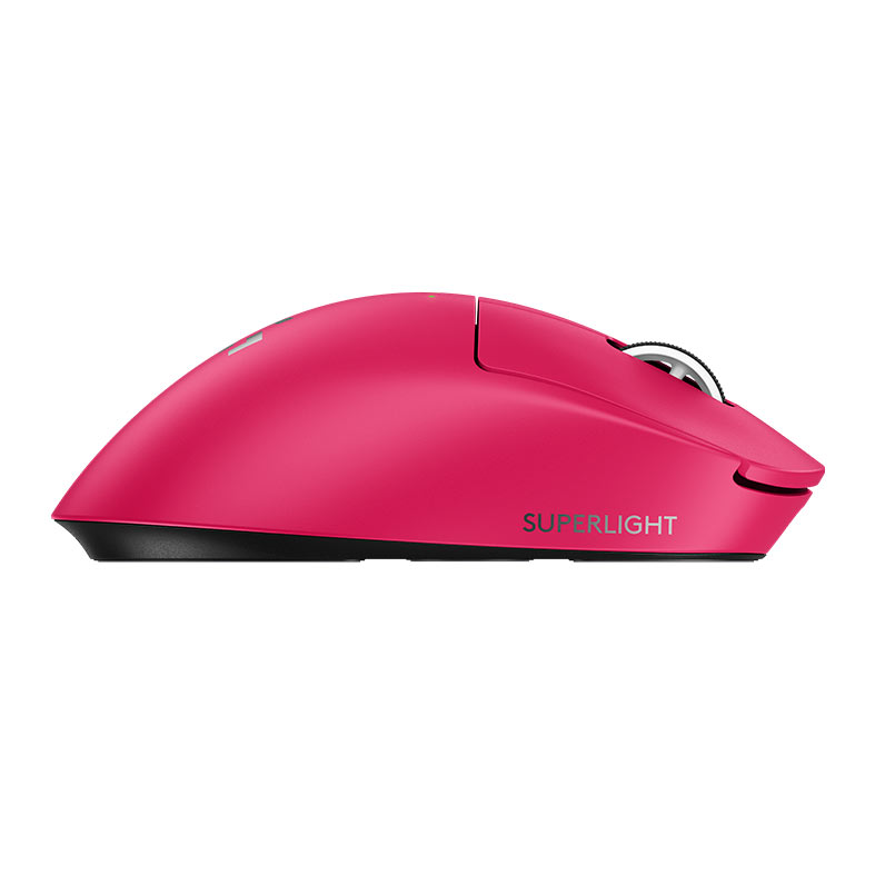 Mouse Gamer Logitech Pro X Superlight 2 DEX, 44000DPI, 5 Botoes, Wireless, Magenta, 910-007372 - miniatura 5