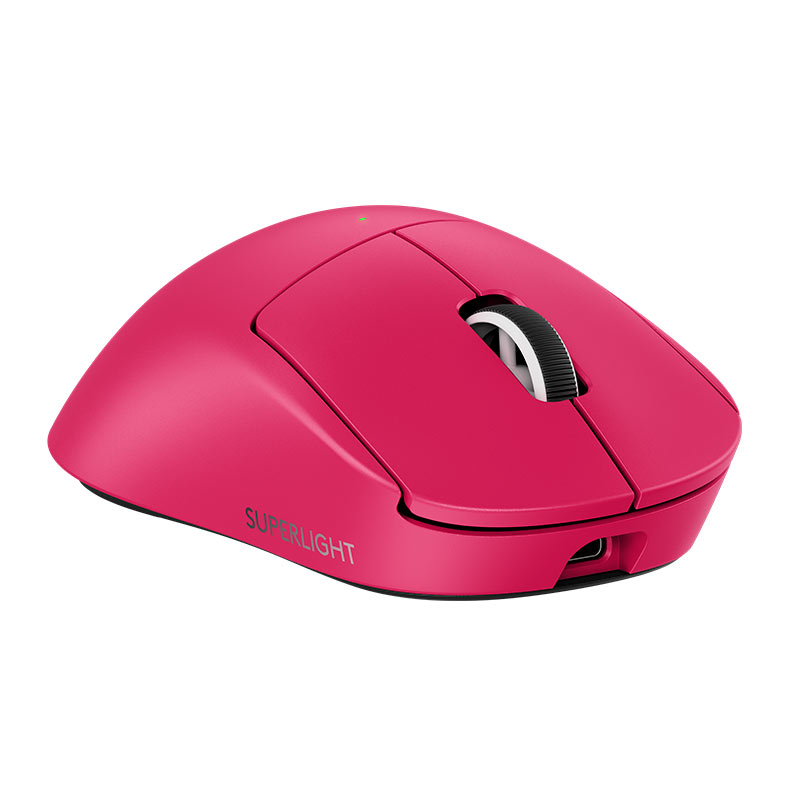 Mouse Gamer Logitech Pro X Superlight 2 DEX, 44000DPI, 5 Botoes, Wireless, Magenta, 910-007372 - miniatura 3