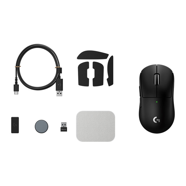 Mouse Gamer Logitech Pro X Superlight 2C, 44000DPI, 5 Botoes, Wireless, Preto, 910-007530 - miniatura 9