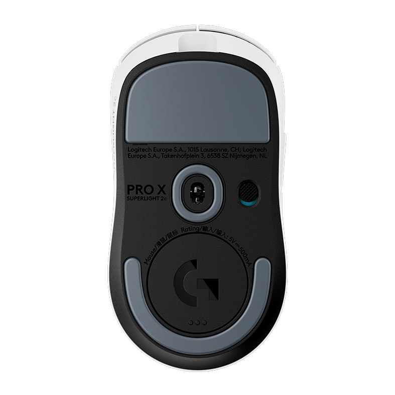 Mouse Gamer Logitech Pro X Superlight 2C, 44000DPI, 5 Botoes, Wireless, Branco, 910-007537 - miniatura 7