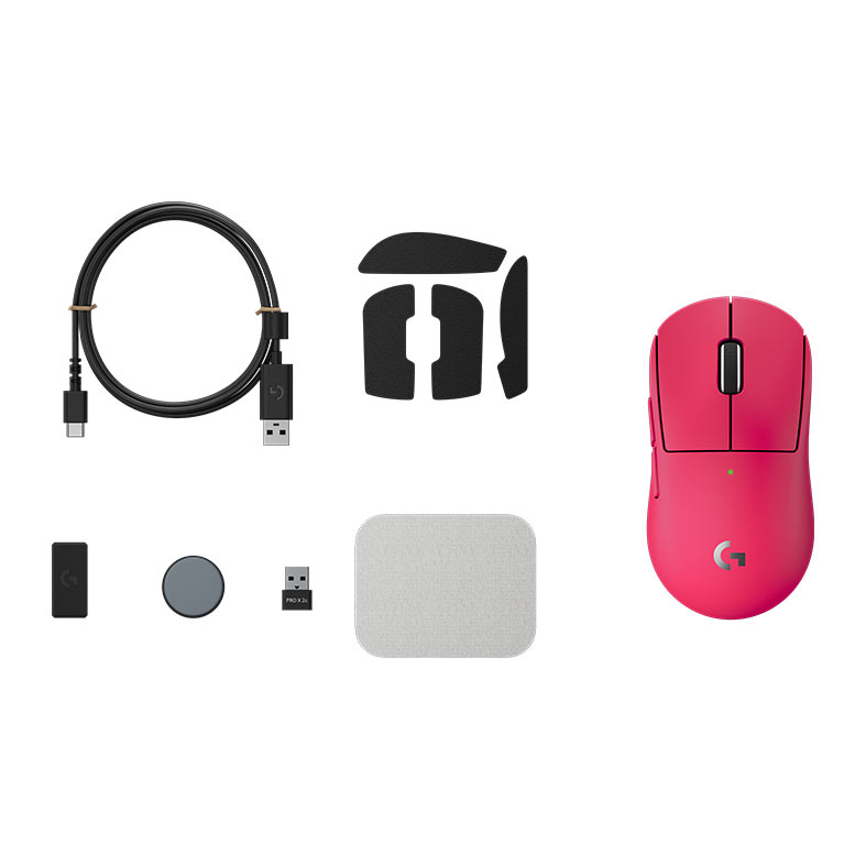 Mouse Gamer Logitech Pro X Superlight 2C, 44000DPI, 5 Botoes, Wireless, Rosa, 910-007544 - miniatura 9