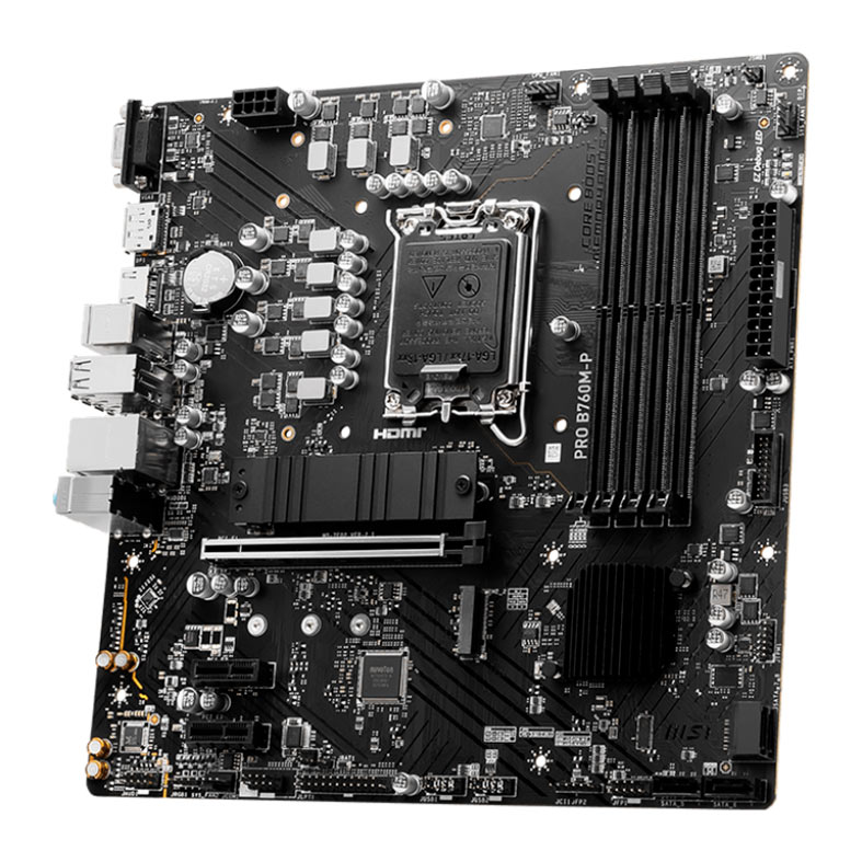 Placa Mae MSI PRO B760M-P DDR5, Socket LGA 1700, Chipset B760, PRO-B760M-P - miniatura 5
