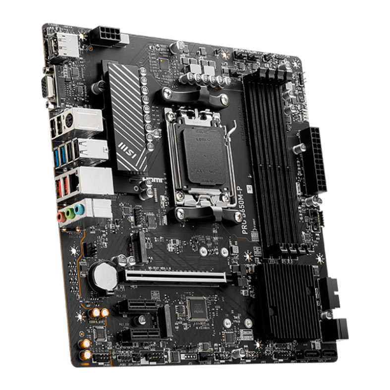 Placa Mae MSI Pro B650M-P, DDR5, Socket AMD AM5, M-ATX, Chipset AMD B650, PRO-B650M-P - miniatura 4