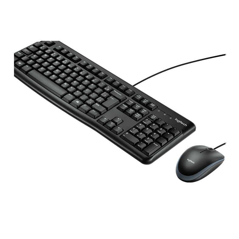 Kit Teclado e Mouse Logitech MK120 USB Preto, 920-004429 - miniatura 5