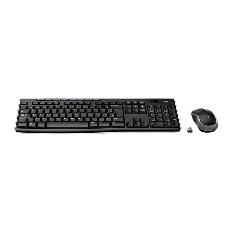 Kit Teclado e Mouse Logitech MK270 USB Wireless Preto, 920-004433 - miniatura 3