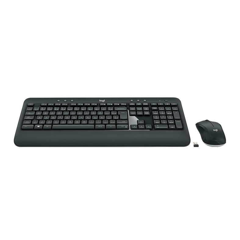 Kit Teclado e Mouse Sem Fio Logitech Advanced MK540, Wireless, ABNT2, 1000DPI, Preto, 920-008674 - miniatura 3