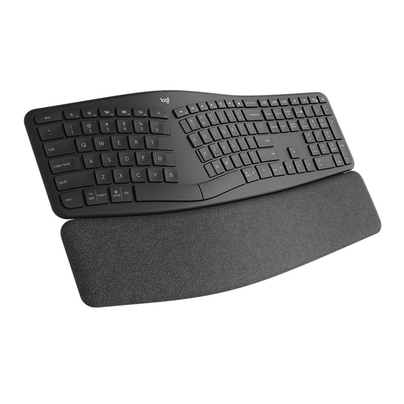 Teclado Logitech Ergo K860, Wireless, Preto, 920-009169 - miniatura 3